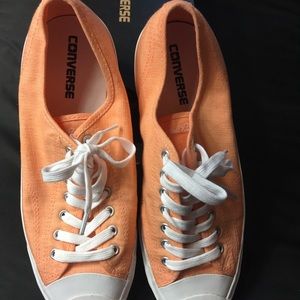 Jack Purcell Peach/White Canvas Converse